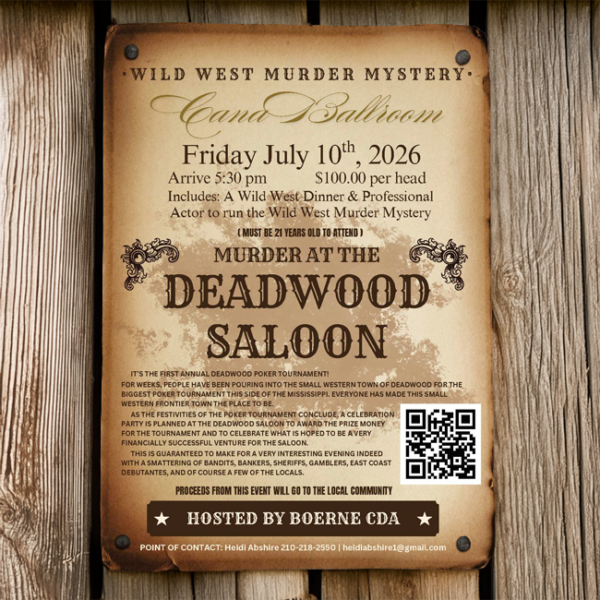 Wild West Murder Mystery & Dinner